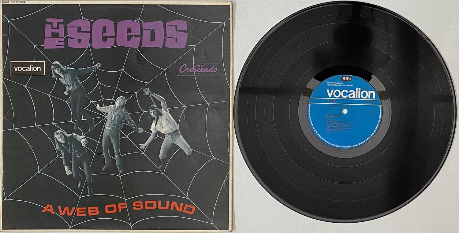 Lot 27 - THE SEEDS - A WEB OF SOUND LP (UK ORIGINAL - VOCALION - VA-N.8062)