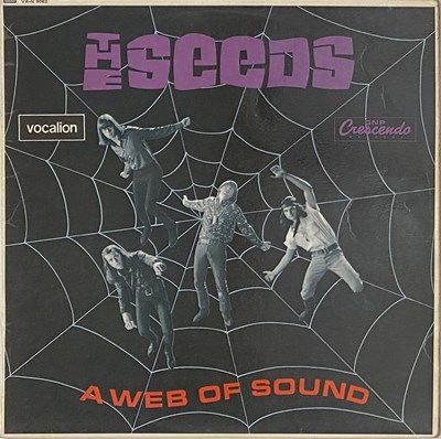 Lot 27 - THE SEEDS - A WEB OF SOUND LP (UK ORIGINAL - VOCALION - VA-N.8062)