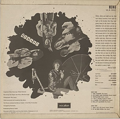 Lot 27 - THE SEEDS - A WEB OF SOUND LP (UK ORIGINAL - VOCALION - VA-N.8062)