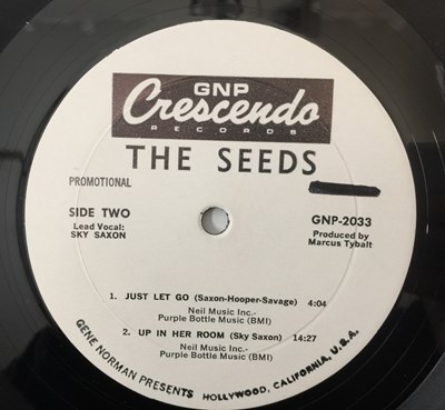 Lot 28 - THE SEEDS - LP RARITIES PACK (INC PROMO)
