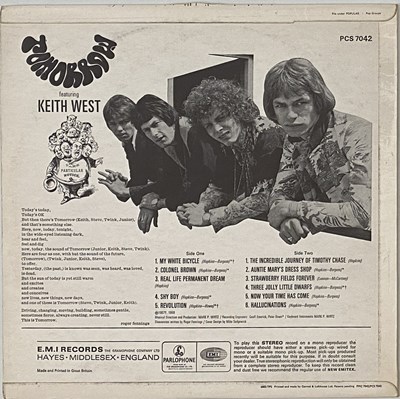 Lot 33 - TOMORROW FEATURING KEITH WEST LP (UK ORIGINAL - PARLOPHONE - PCS 7042)