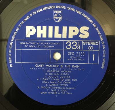 Lot 40 - GARY WALKER & THE RAIN - ALBUM No. 1 LP (JAPANESE ORIGINAL - PHILIPS - SFX-7133)