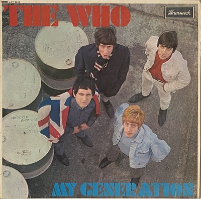 Lot 41 - THE WHO - MY GENERATION LP (UK MONO ORIGINAL - BRUNSWICK - LAT.8616)