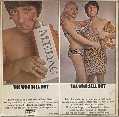 Lot 42 - THE WHO - THE WHO SELL OUT LP (UK ORIGINAL WITH POSTER - TRACK 612 002)