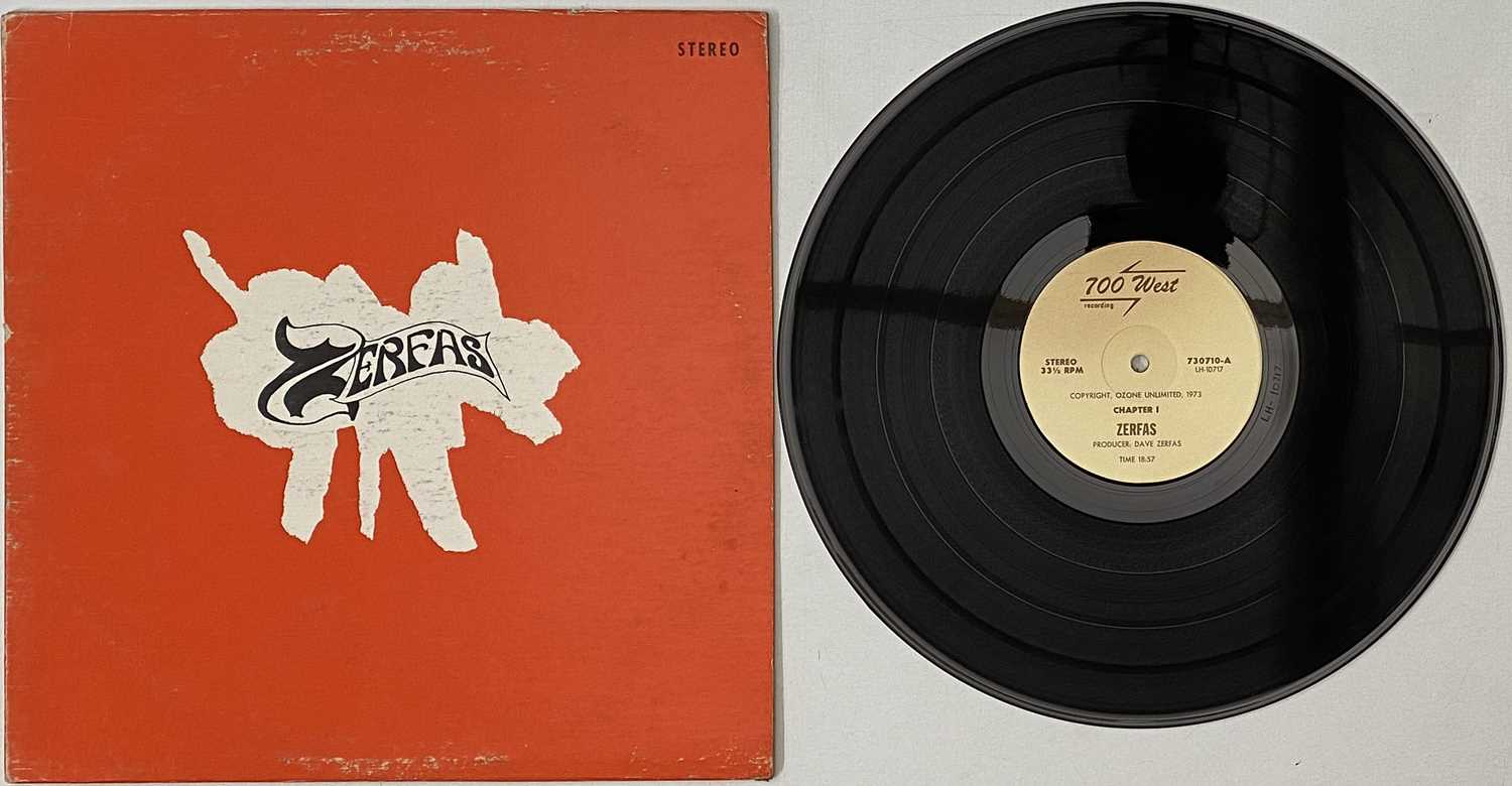 Lot 48 - ZERFAS - S/T LP (US ORIGINAL - 700 WEST - 730710)