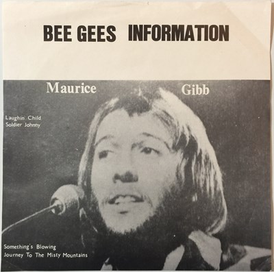 Lot 64 - BEE GEES - INFORMATION EP (FAN CLUB RELEASE - NEW BLOOD NLA2176)