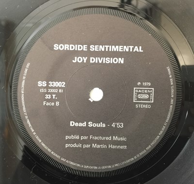 Lot 84 - JOY DIVISION - 'SORDIDE SENTIMENTAL' (COMPLETE ORIGINAL RELEASE OF ATMOSPHERE 'LICHT UND BLINDHEIT' - SS 33 002)