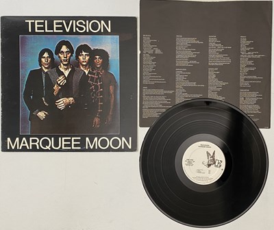 Lot 103 - TELEVISION - MARQUEE MOON LP (ORIGINAL US PROMO COPY - ELEKTRA 7E-1098)