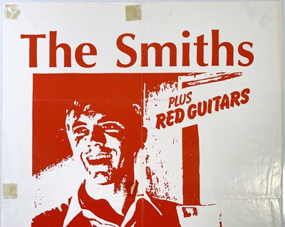 Lot 68 - THE SMITHS - ORIGINAL 1984 NEWCASTLE MAYFAIR CONCERT POSTER.