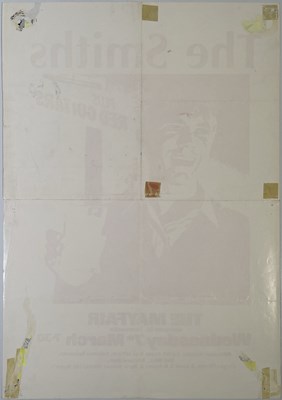 Lot 68 - THE SMITHS - ORIGINAL 1984 NEWCASTLE MAYFAIR CONCERT POSTER.