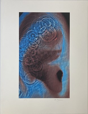 Lot 538 - PINK FLOYD / STORM THORGERSON THE SON OF NOTHING SIGNED FINE ART PRINT.