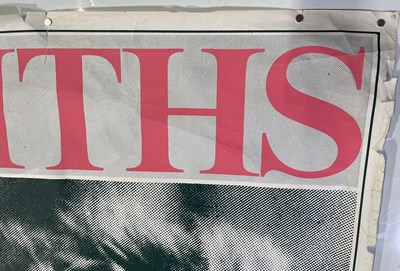 Lot 82 - THE SMITHS - 1986 TOUR BILLBOARD POSTER.