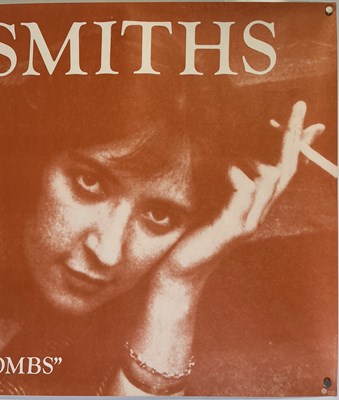 Lot 110 - THE SMITHS - ORIGINAL LOUDER THAN BOMBS US PROMO POSTER.