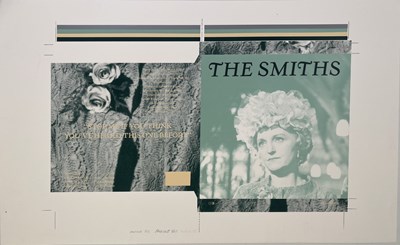 Lot 130 - THE SMITHS - STOP ME IF YOU THINK YOU'VE HEARD THIS ONE BEFORE - 1987 REJECTED 7" PROOF SLEEVE.