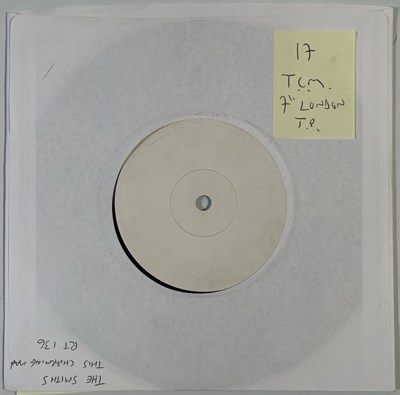 Lot 17 - THE SMITHS - THIS CHARMING MAN - 1983 WITHDRAWN AND UNRELEASED 'LONDON VERSION' 7" TEST PRESSING (RT 136)
