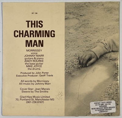 Lot 18 - THE SMITHS - THIS CHARMING MAN 7" (ORIGINAL UK 'GREEN LABEL' TEST PRESSING - RT 136)