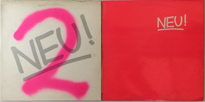 Lot 4 - NEU! - NEU! & NEU! 2 LPs (ORIGINAL UK PRESSINGS)