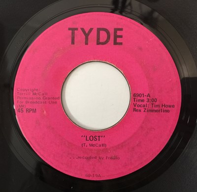 Lot 127 - TYDE - LOST C/W PSYCHEDELIC PILL 7" (FREDLO - 6901)