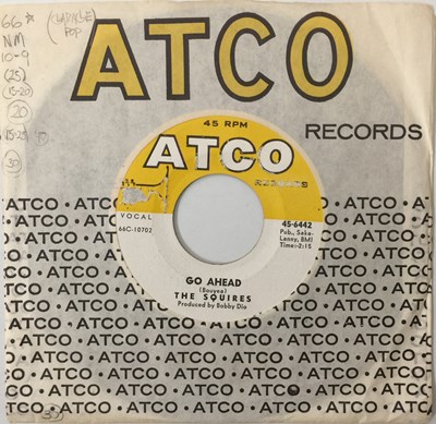 Lot 128 - THE SQUIRES - GO AHEAD C/W GOING ALL THE WAY (ATCO RECORDS 45-6442)