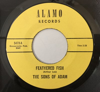 Lot 130 - THE SONS OF ADAM - FEATHERED FISH C/W BABY SHOW THE WORLD 7" (ALAMO RECORDS 5473)
