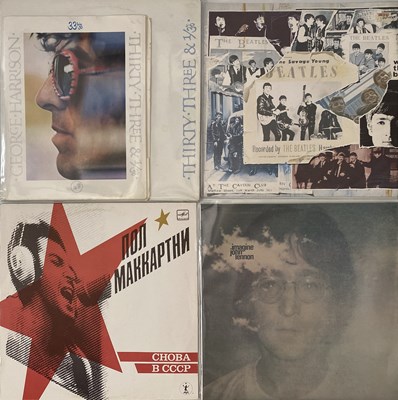 Lot 161 - THE BEATLES SOLO - LP PACK (INC MEM)