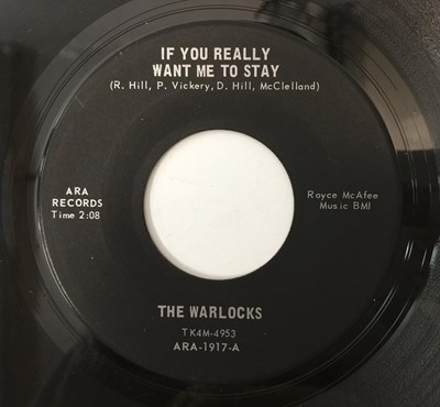 Lot 135 - THE WARLOCKS - IF YOU REALLY WANT ME TO STAY C/W GOOD TIME TRIPPIN' (ARA-1917)