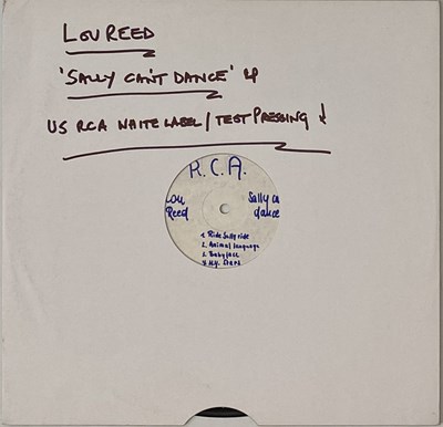 Lot 167 - LOU REED - SALLY CAN'T DANCE LP (US WHITE LABEL TEST PRESSING - CPL1-0611)