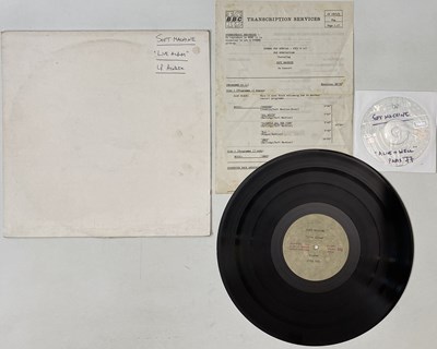 Lot 169 - SOFT MACHINE - STEREO POP SPECIAL 23 LP ACETATE (BBC TRANSCRIPTION - CN 1605/S)