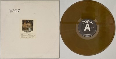 Lot 173 - YA HO WA 13 WITH SKY SAXON - GOLDEN SUNRISE LP (COLOURED VINYL - PSYCHO 2)