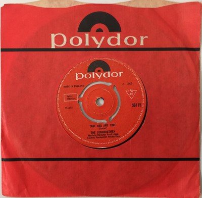 Lot 145 - THE LONGBOATMEN - TAKE HER ANY TIME C/W ONLY IN HER HOME TOWN 7" (POLYDOR 56115)