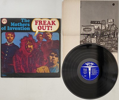 Lot 185 - FRANK ZAPPA/ THE MOTHERS OF INVENTION - FREAK OUT LP (US ORIGINAL W/ HOT SPOTS POSTER - V-5005-2)