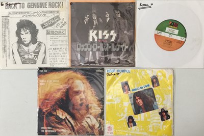 Lot 150 - JAPAN / THAILAND - HEAVY ROCK 7" PROMOS PACK