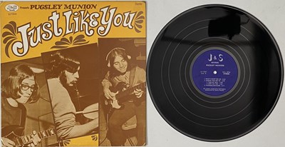 Lot 194 - PUGSLEY MUNION - JUST LIKE YOU LP (US STREO ORIGINAL - J&S RECORDS - LP-0001)