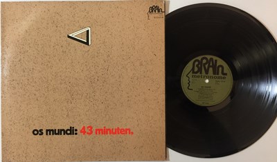 Lot 7 - OS MUNDI - 43 MINUTEN LP (ORIGINAL GERMAN PRESSING - BRAIN/METRONOME BRAIN 1015)