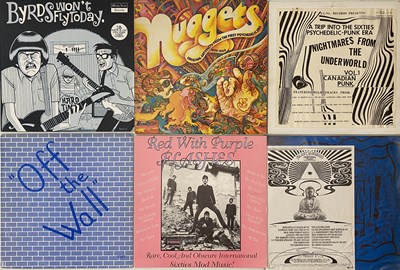 Lot 203 - PSYCH/ GARAGE - LP COMPILATIONS