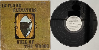 Lot 266 - 13th FLOOR ELEVATORS - BULL OF THE WOODS LP (ORIGINAL 1969 US PROMO - 1A LP-9)