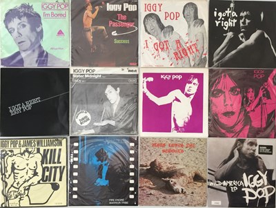 Lot 209 - IGGY POP AND RELATED - 7" PACK
