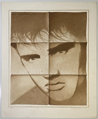 Lot 384 - ELVIS PRESLEY - DAVID OXTOBY SIGNED LIMITED EDITION PRINT.