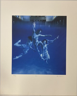 Lot 505 - CATHERINE WHEEL / STORM THORGERSON CHROME SIGNED FINE ART PRINT.