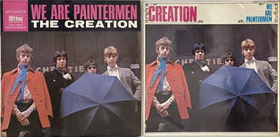 Lot 275 - CREATION - WE ARE PAINTERMEN (1967 GERMAN + DANISH ORIGINALS) - LP PACK