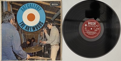 Lot 279 - THE ARTWOODS - ART GALLERY LP (ORIGINAL UK MONO COPY - DECCA LK 4830)
