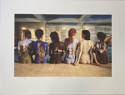 Lot 548 - PINK FLOYD / STORM THORGERSON BACK CATALOGUE SIGNED FINE ART PRINT.