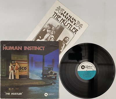 Lot 247 - THE HUMAN INSTINCT - THE HUSTLER LP (NEW ZEALAND STEREO ORIGINAL - ZODIAC - ZLP 1051)