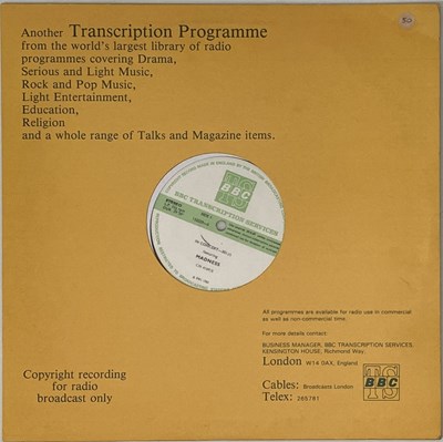Lot 297 - MADNESS - BBC TRANSCRIPTION SERVICES LP (CN 4169/S)