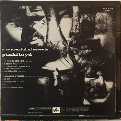 Lot 14 - PINK FLOYD - A SAUCERFUL OF SECRETS LP (ORIGINAL UK STEREO PRESSING - COLUMBIA SCX 6258)