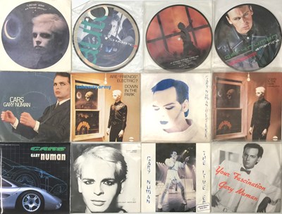Lot 68 - GARY NUMAN AND RELATED 7" COLLECTION