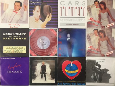 Lot 68 - GARY NUMAN AND RELATED 7" COLLECTION