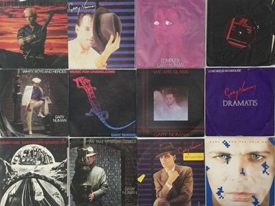 Lot 68 - GARY NUMAN AND RELATED 7" COLLECTION