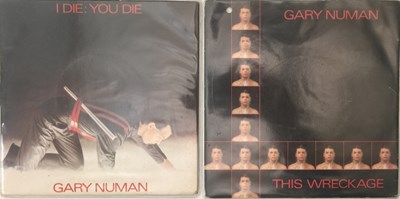 Lot 68 - GARY NUMAN AND RELATED 7" COLLECTION