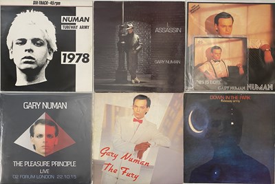 Lot 70 - GARY NUMAN AND RELATED LP AND 12" COLLECTION